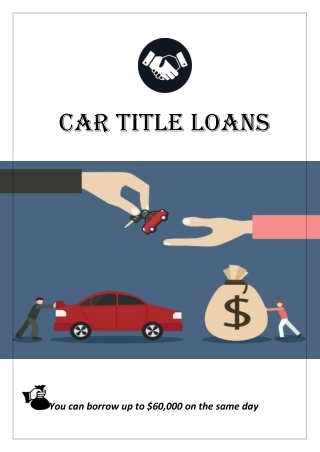 Get Quick Car Title Loans Against Your Car In Vancouver.