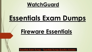 [2019 Latest Version] High Quality Essentials Exam of Essentials Questions and Answers