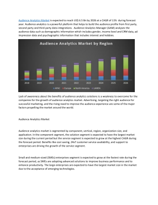 Audience Analytics Market