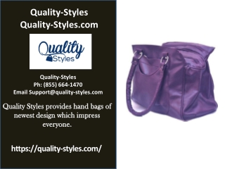 Quality-Styles.com - Latest Stylish Ladies Handbags