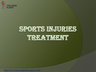 Sports Injuries Treatment | Surgery in Pune | The Knee Klinik