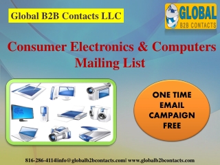 Consumer Electronics & Computers Mailing List