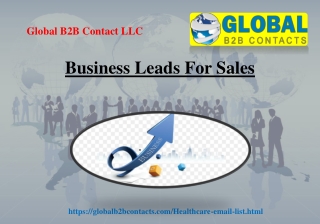 Business Leads For Sales