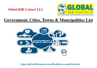 Government, Cities, Towns & Muncipalities List