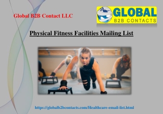 Physical Fitness Facilities Mailing List