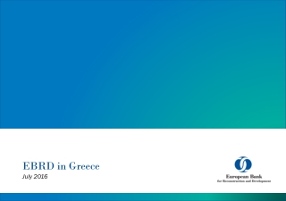 EBRD in Greece July 2016