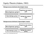 Equity-Theorie Adams, 1965