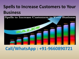 Spells to Increase Customers to Your Business