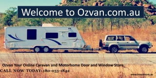 Caravan parts & caravan accessories | Ozvan.com.au