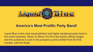 Live Bands San Diego - Liquid Blue