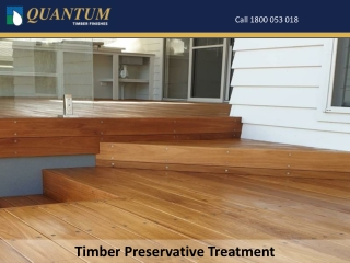 Timber Preservative Treatment