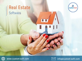 Software for Real Estate Agent developed by CustomSoft