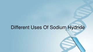 What Are Some Uses Of Sodium Hydride