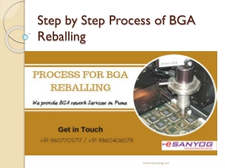 Step by Step Process of BGA Reballing