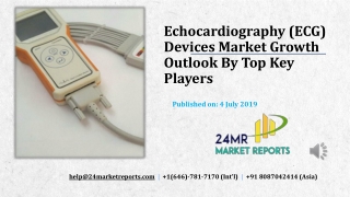 Echocardiography (ECG) Devices Market Growth Outlook By Top Key Players