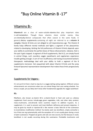 Vitamin B- 17 Tablets for CANCER