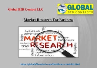 Market Research For Business