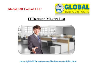 IT Decision Makers List