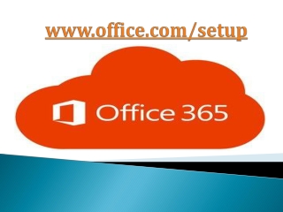 www.office.com/setup - Steps to install Microsoft Office Setup