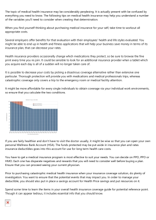 How For The Best Health Insurance And Get Away From Having to pay Out-Of-Bank account