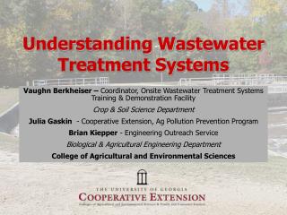 Understanding Wastewater Treatment Systems