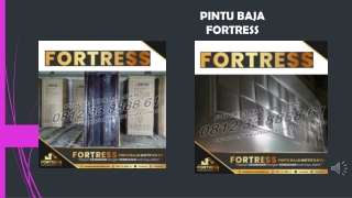 0812-91-6261-07 (FORTRESS) Pintu Dan Kusen Baja Palembang, Kusen Pintu Baja Ringan Palembang, Pintu Baja Pabrik Palemb