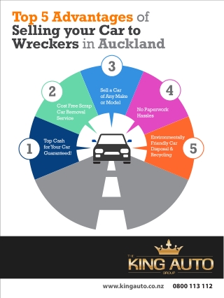 5 Advantages of Selling Your Car to Wreckers in Auckland