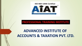 Diploma in Accounting and Taxation Training in Nagpur