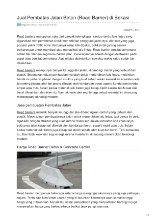 Harga Box Culvert Beton Pracetak - ☎ 021 2957 2295 (MegaconBeton.com)