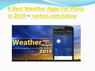 6 Best Weather Apps For Pilots in 2019
