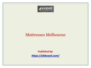 Mattresses Melbourne