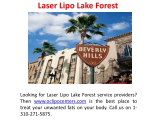 Laser Lipo Lake Forest