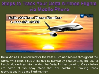 Steps to Track Your Delta Airlines Reservations via Mobile Phone
