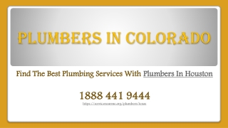 Find the best plumbing services with Plumbers in Houston