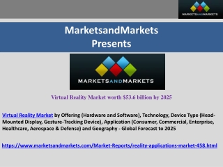 Virtual Reality Market worth $53.6 billion by 2025 with a growing CAGR of 37.6%