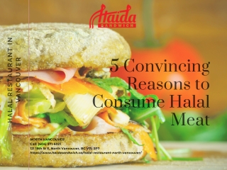 5 Convincing Reasons to Consume Halal Meat