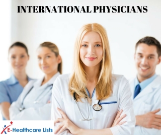 International Physicians Mailing List in USA