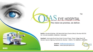 About Ojas Eye Hospital in Mumbai