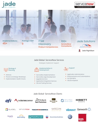 Jade Globals - ServiceNow Services