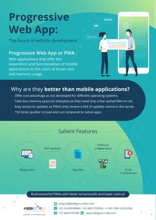 How Progressive Web App Is The Future Of Web Development - An Infographic