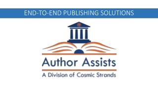 END-TO-END PUBLISHING SOLUTIONS