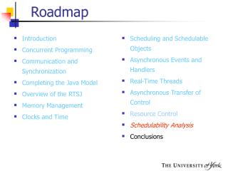 Roadmap