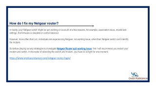 Netgear Router Support Number || 1(888)626-6555 Netgear Customer Care