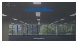 Basic Facts About 1x4 Led Panel Lights