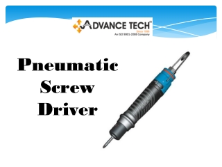 Buy Best Pneumatic Screw driver