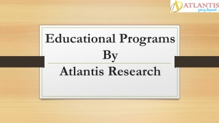 Educational Programs