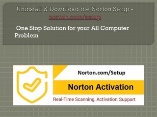 Uninstall & Download the Norton Setup