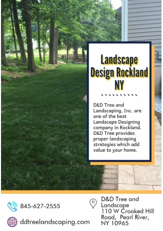 Landscape Design Rockland NY | Landscape Designing Company