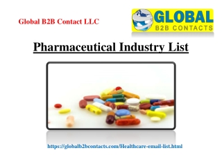 Pharmaceutical Industry List