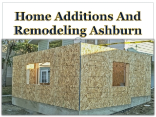 Home Additions And Remodeling Ashburn